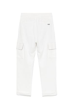 white viscose trousers FAY KIDS | FW6P20J0372102AV